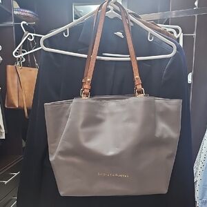 Dooney & Bourke Taupe Leather Tote